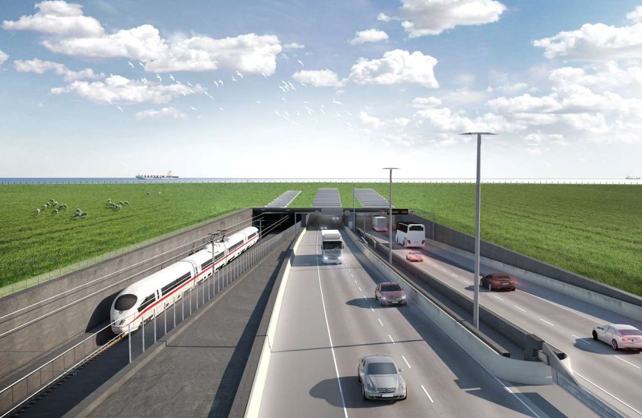 fehmarnbelt-tunnel in Dänemark